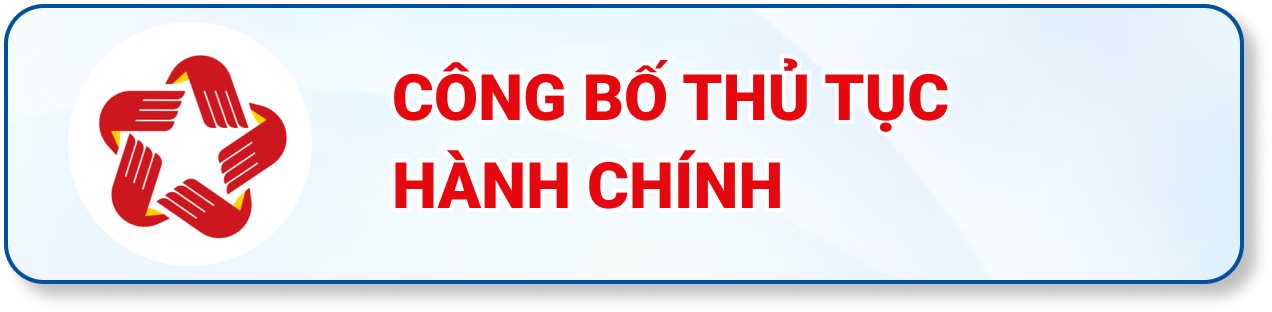 Công bố thủ tục hành chính